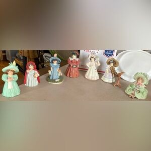 Estate auction Maud Humphrey Bogart 7+-Figurines Victorian